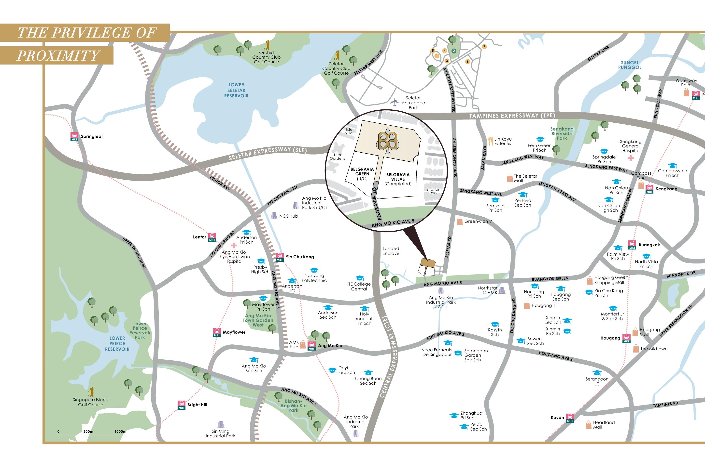 Belgravia Ace Location Map and Amenities
